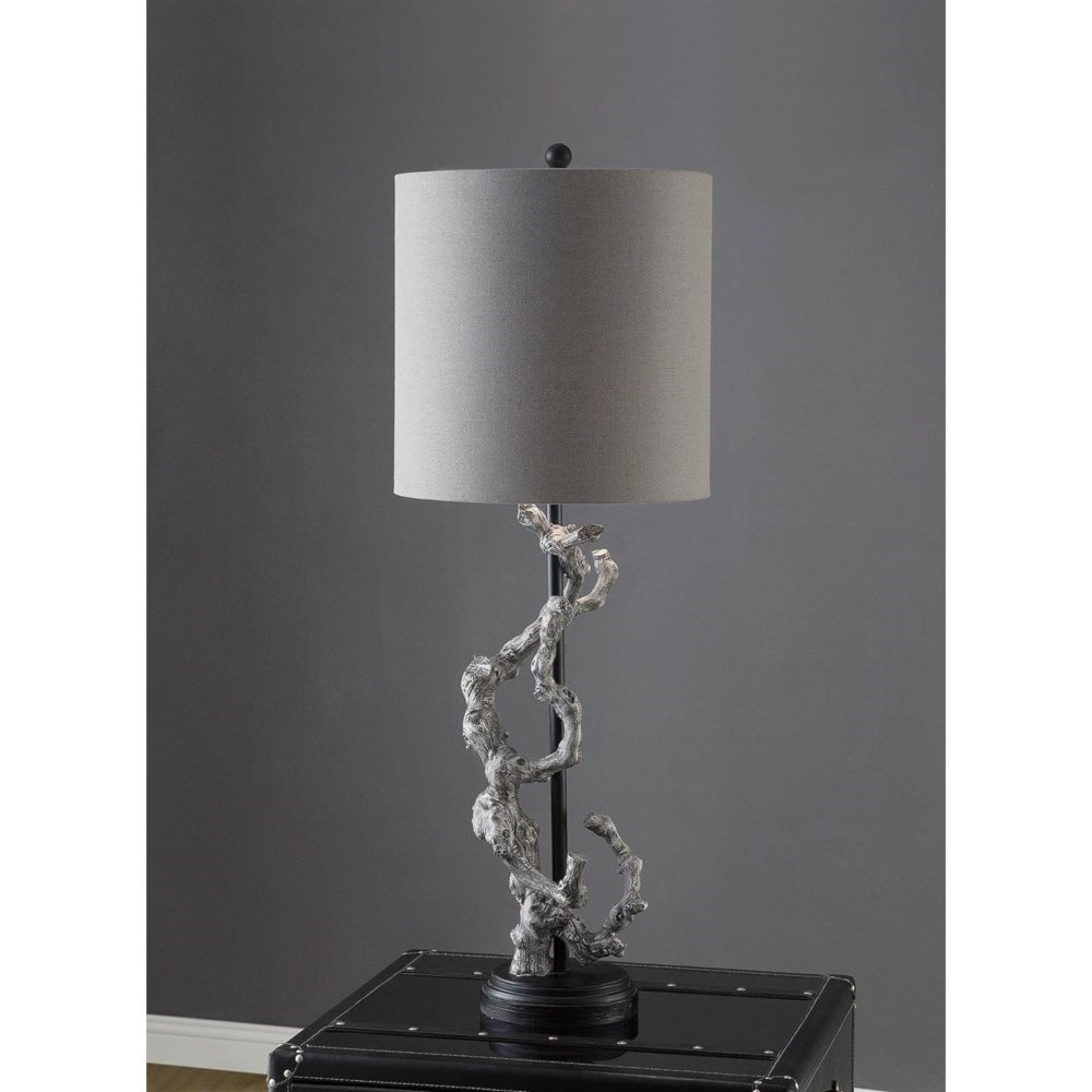Crestview Collection CVABS1292 Adler Table Lamp Lighting Gray 